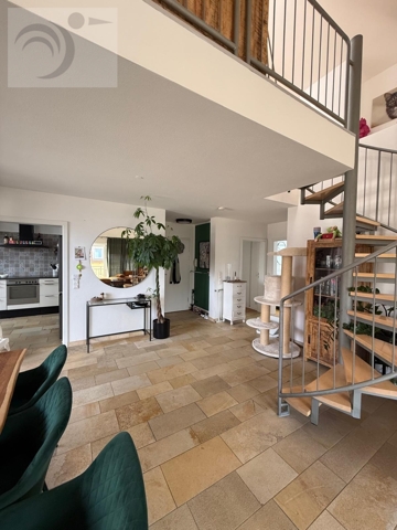 Wohnzimmer und Galerie