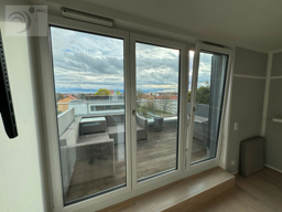 Blick auf die Terrasse