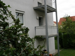 Balkonansicht von außen