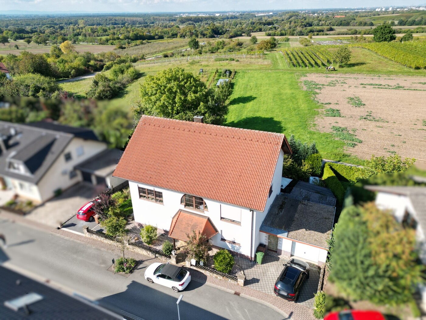 Ansicht Vogelperspektive