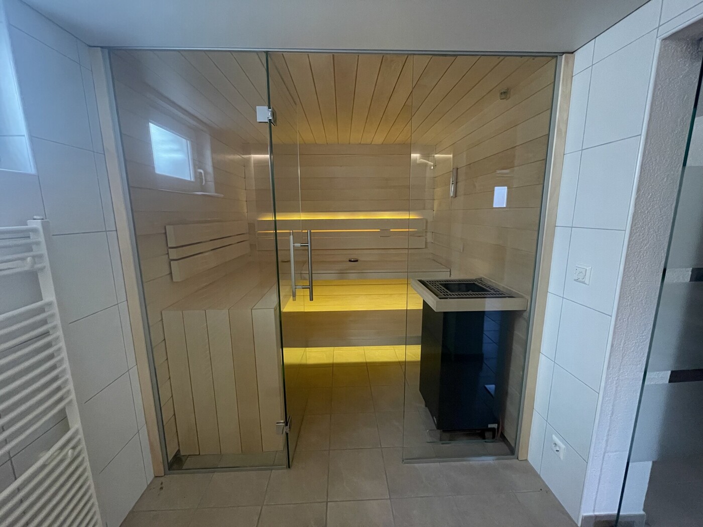 Sauna im UG