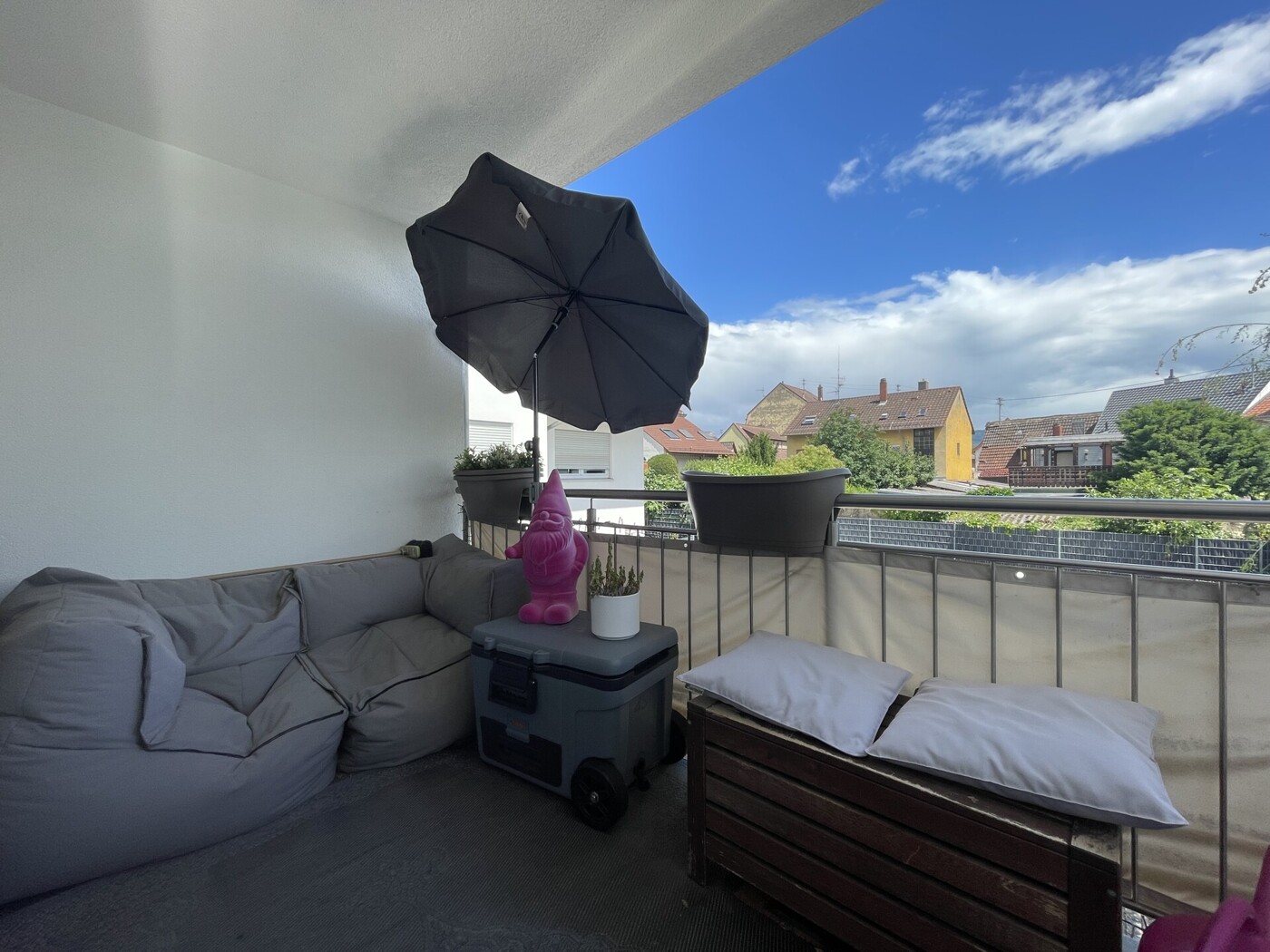 Balkon Maisonette DG rechts