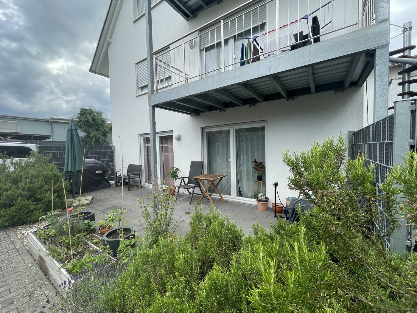 Terrasse Wohnung EG