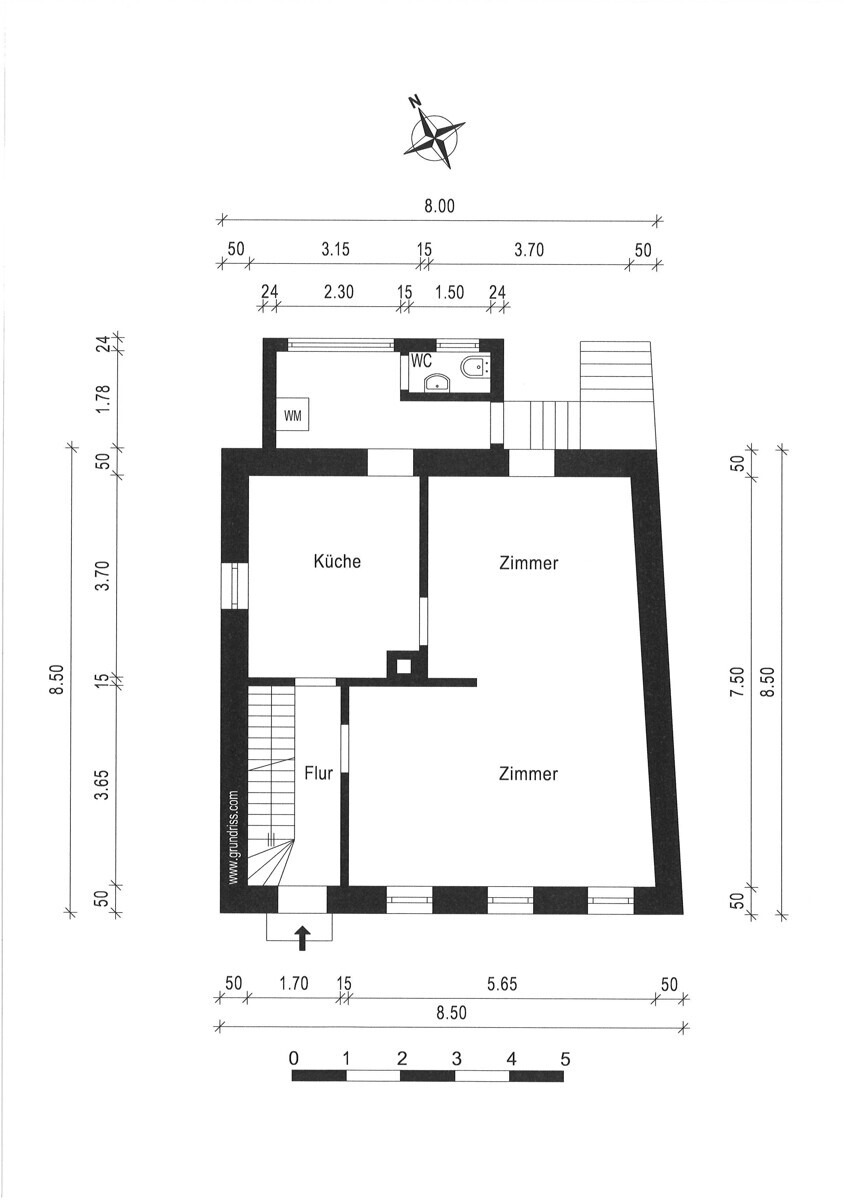 Vorderhaus Obergeschoss
