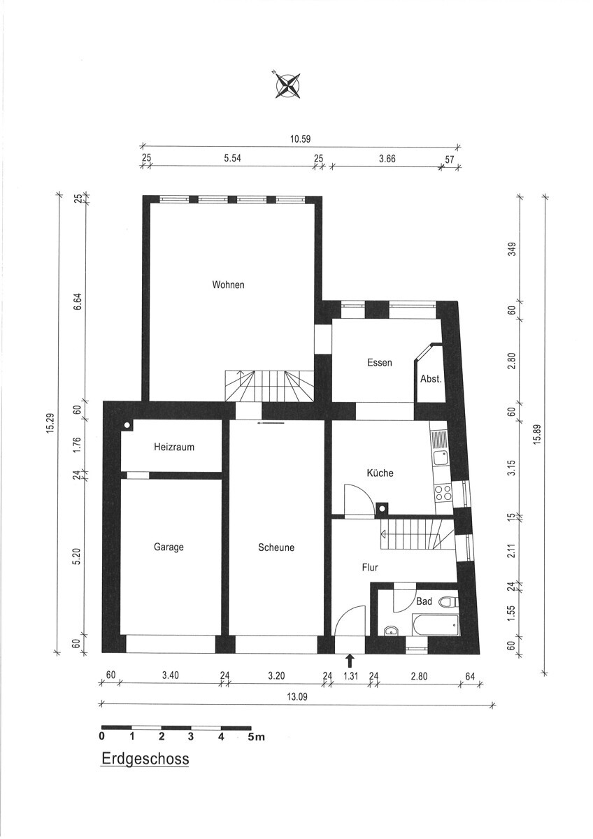 Hinterhaus Erdgeschoss