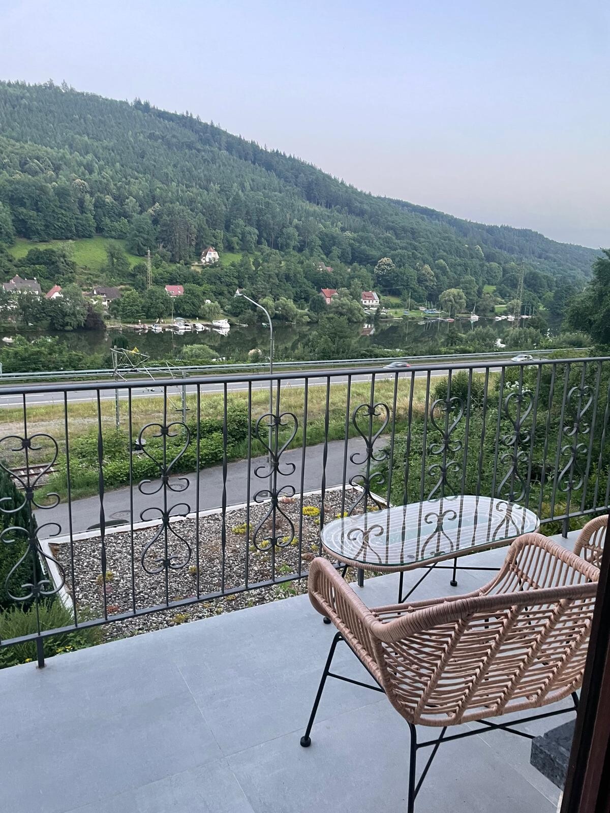Blick vom Balkon EG