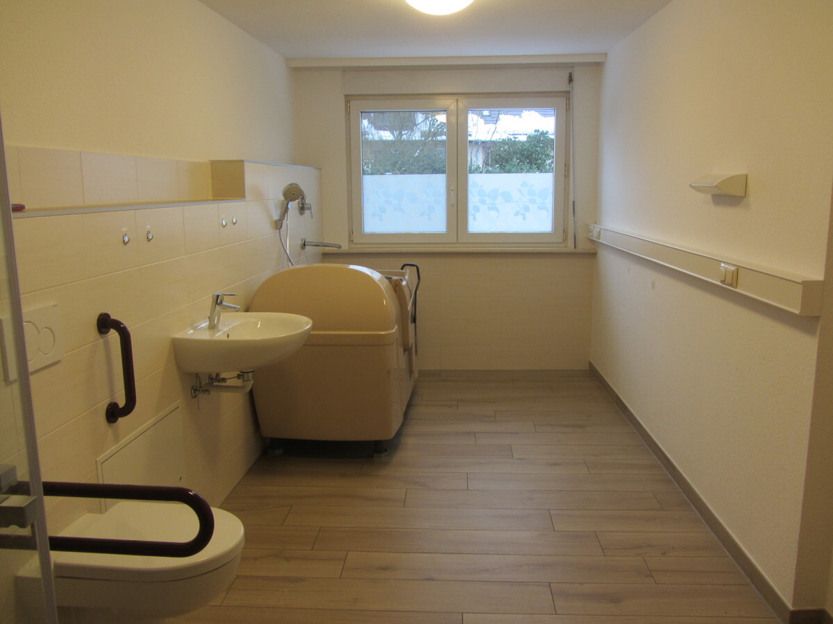Badezimmer Pflegebereic