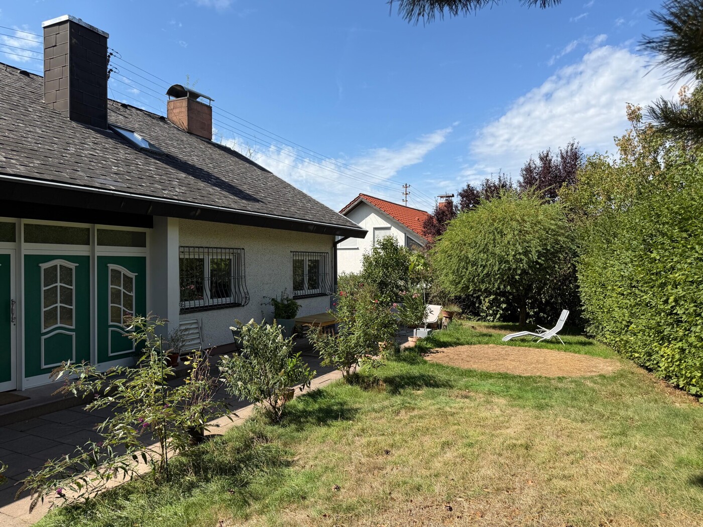 Gartenfläche