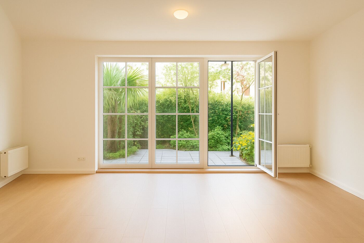 Wohnzimmer mit Terrassenzugang