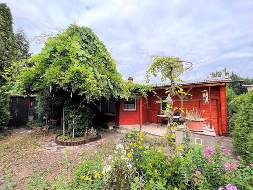 Blick auf den Bungalow