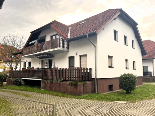 Ansicht des Mehrfamilienhauses