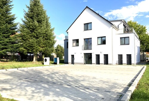 Ansicht des Mehrfamilienhauses