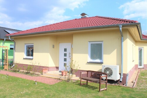 Blick auf das Wohnhaus