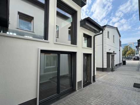 Ansicht Galeriehaus und Haus 1