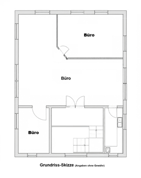 Grundriss-Skizze