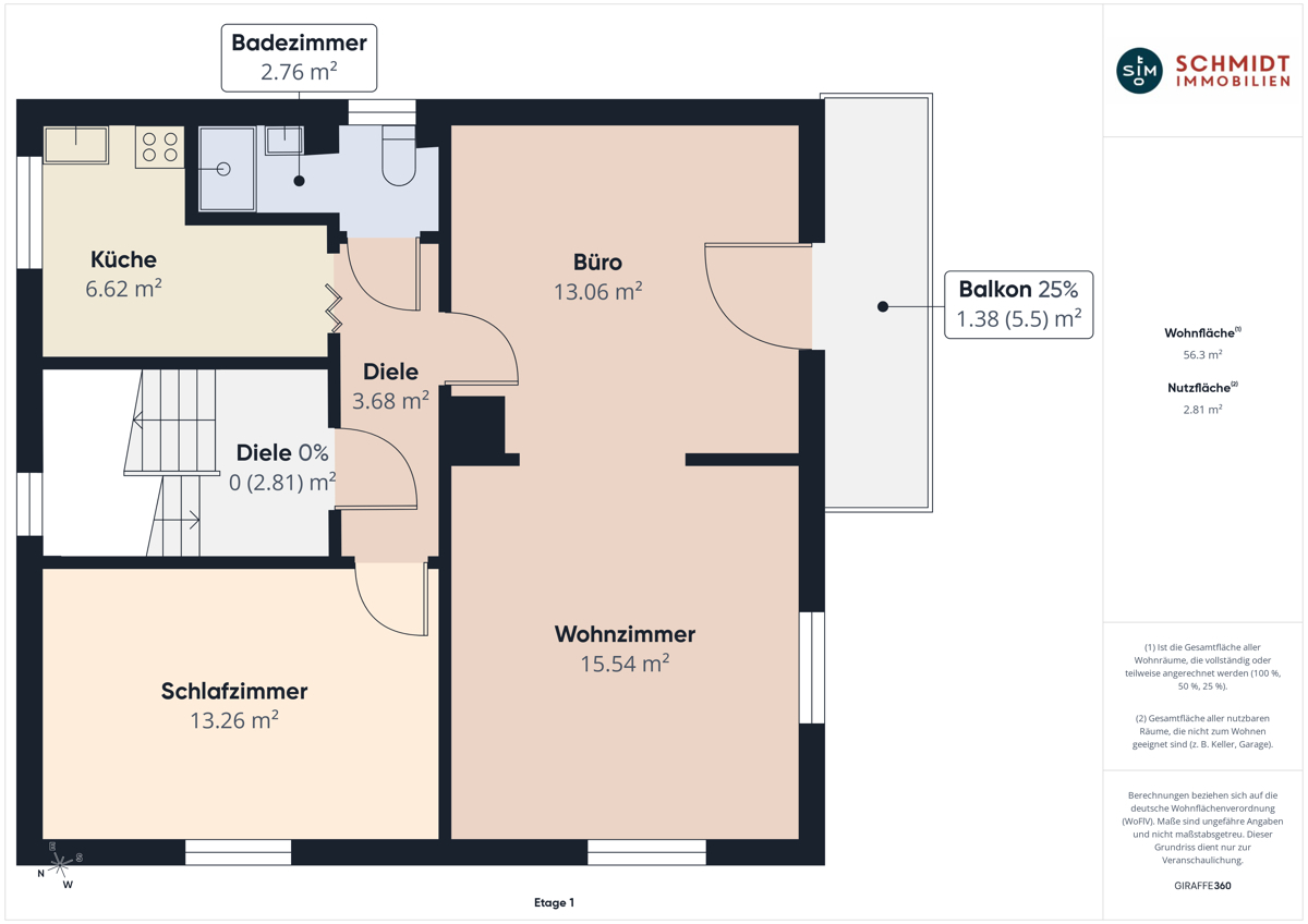Grundriss 1. OG