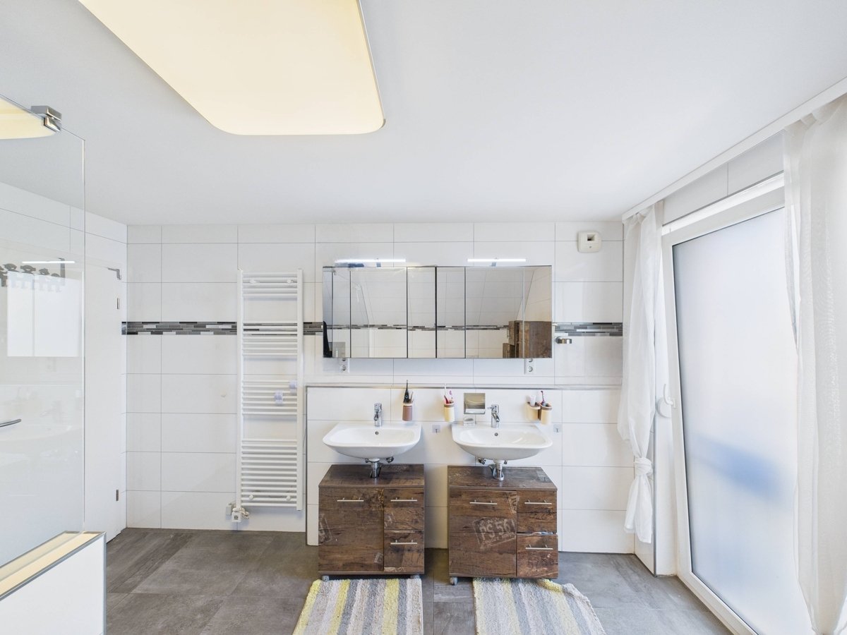 Tageslicht-Badezimmer