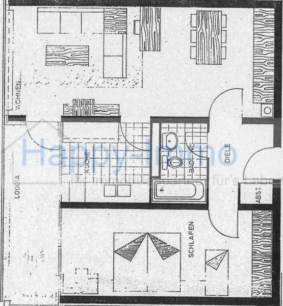 2 Zimmerwohnung / Südbalkon / EBK / TG Einzelplatz / ab 15.5. - Photo 4