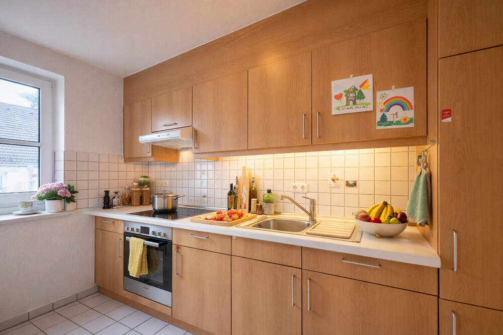 Küche vorhanden (virtuelle Deko)