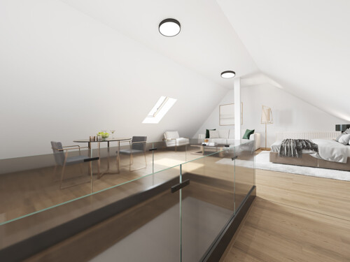 Dachgeschoss-möglicher Ausbau