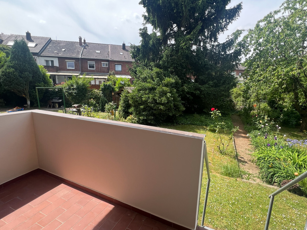 Blick in den eigenen Garten 