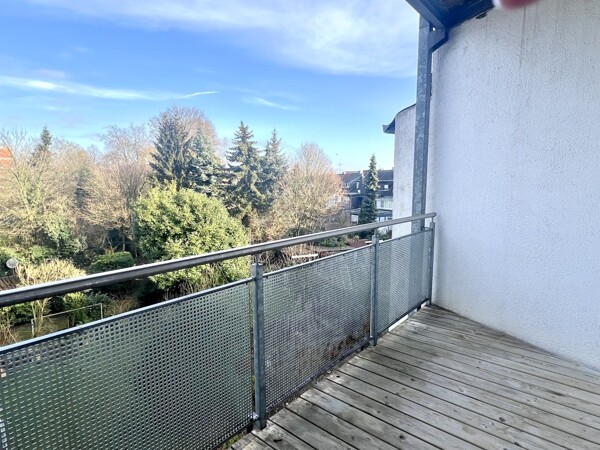 Ausblick vom Balkon