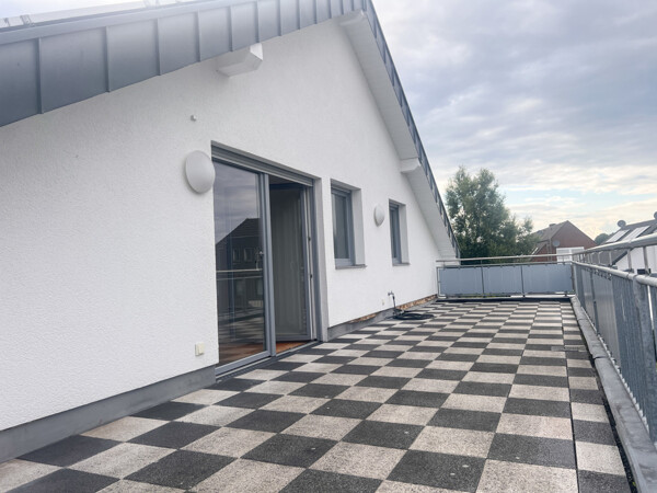 Dachterrasse am Schlafzimmer