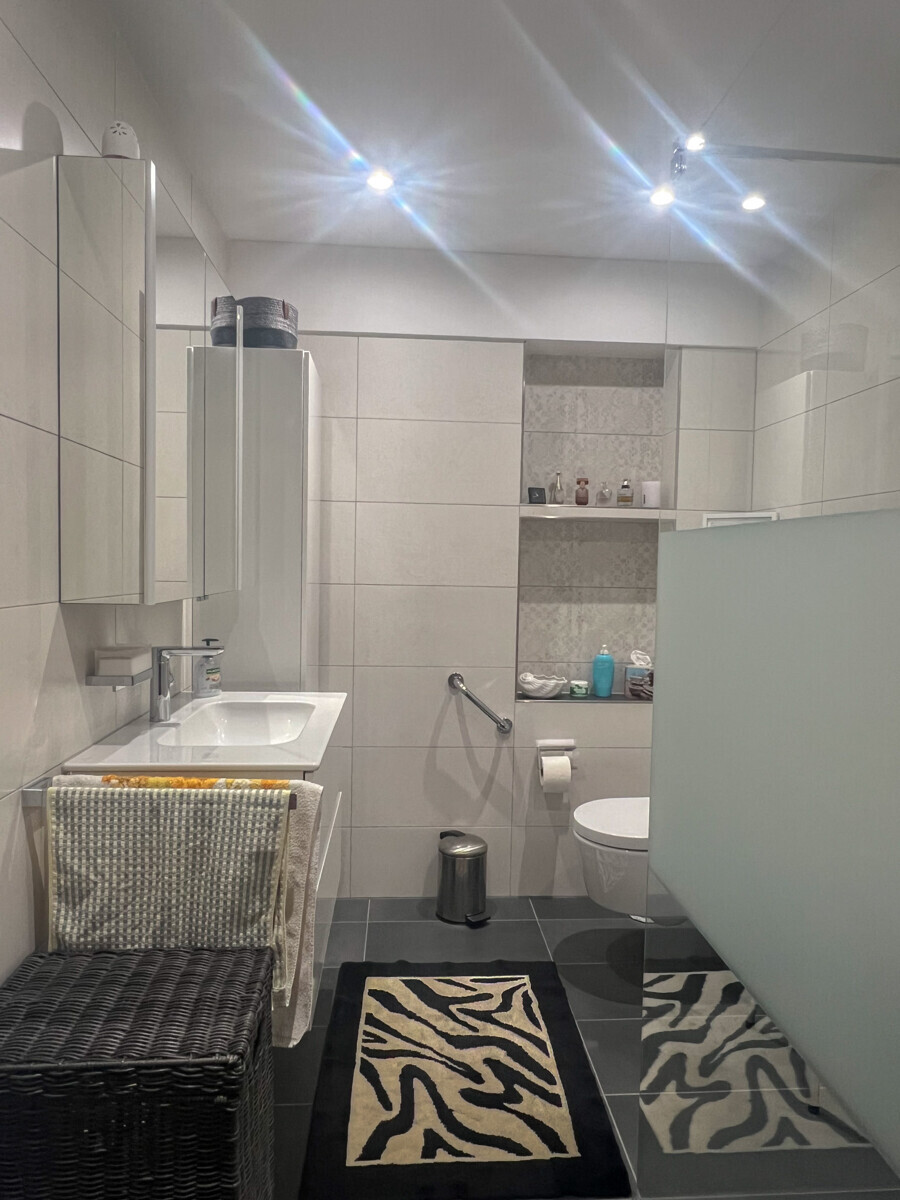 Duschbad im Erdgeschoss