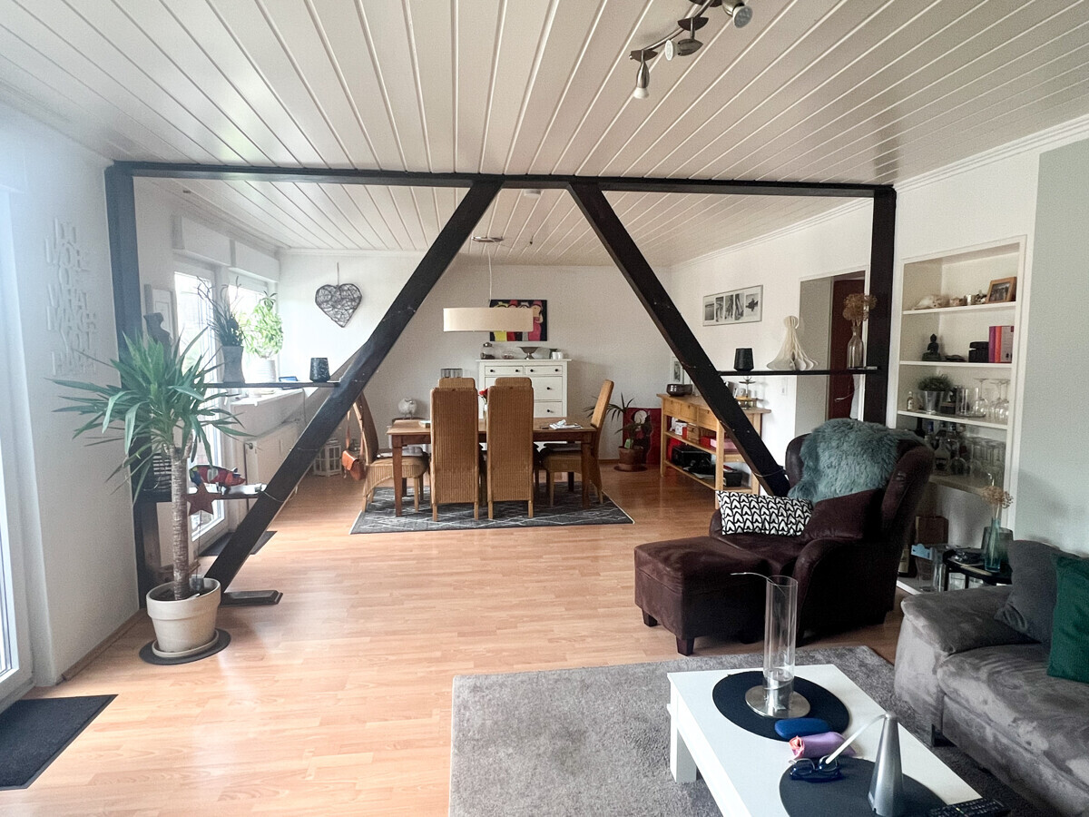 Wohn- und Essbereich im 1. Obergeschoss 