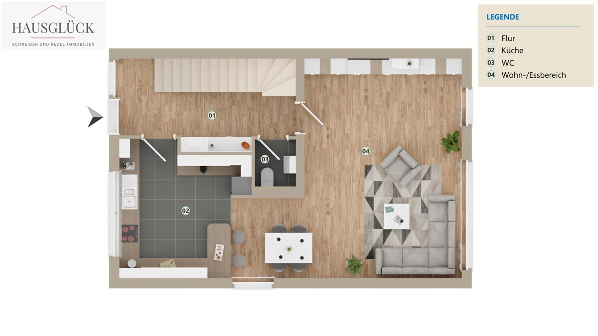 Grundriss Erdgeschoss