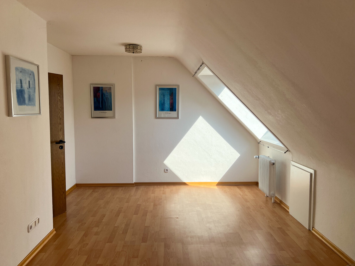 Schlafbereich in der Einliegerwohnung