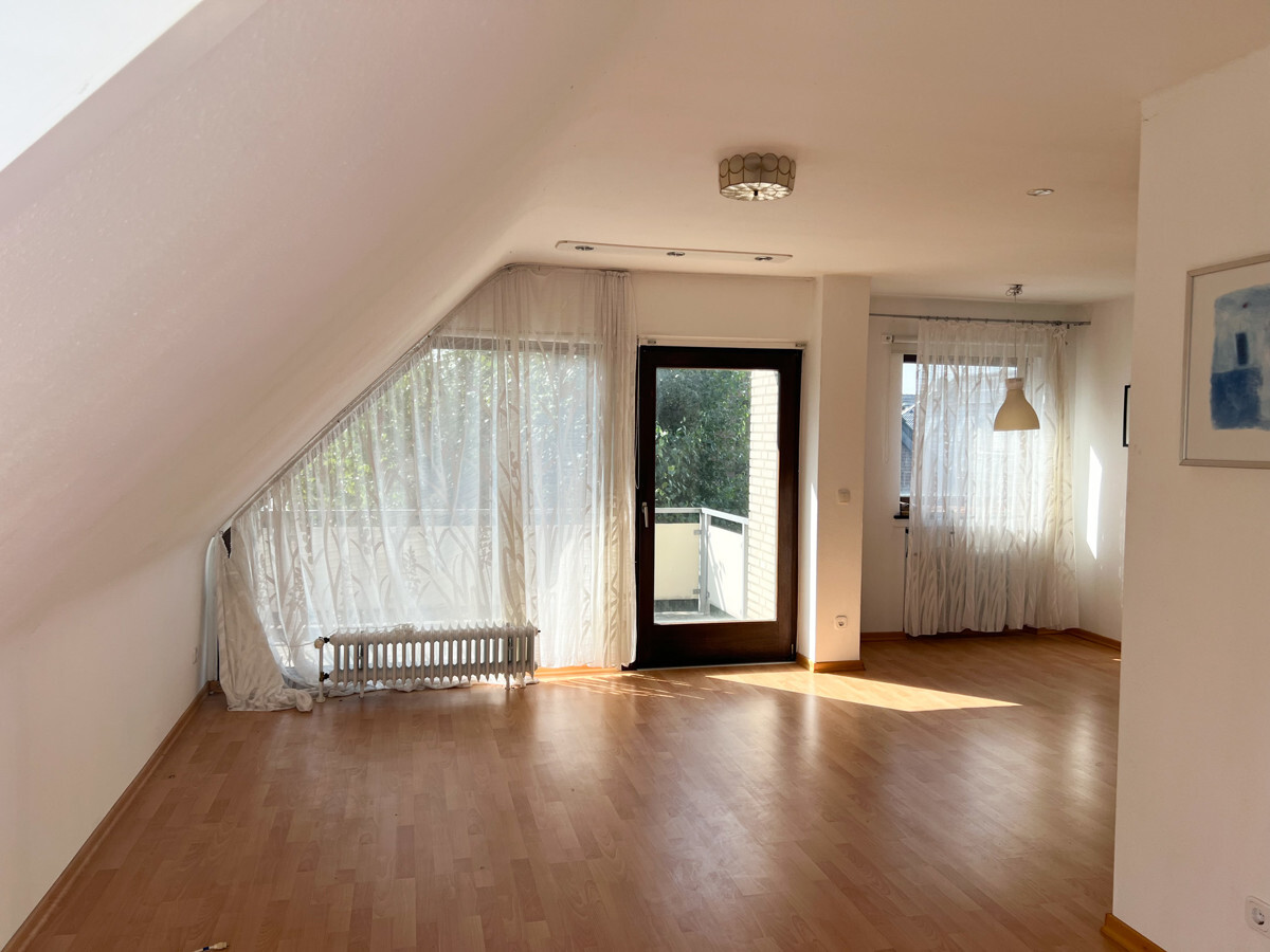 Wohnzimmer in der Einligerwohnung 