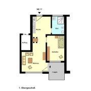 Grundriss ETW im 1. OG
