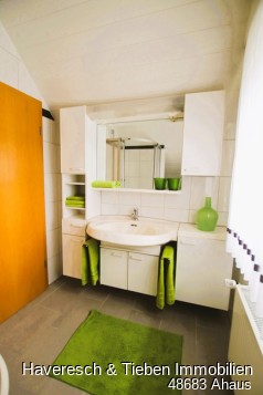 Badezimmer oberhalb Garage