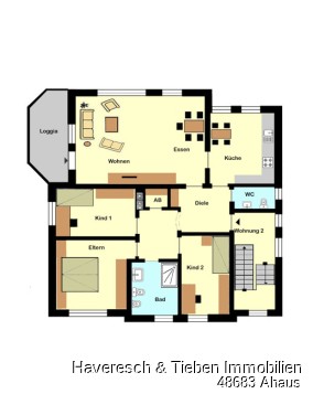 Grundriss 1. Obergeschoss