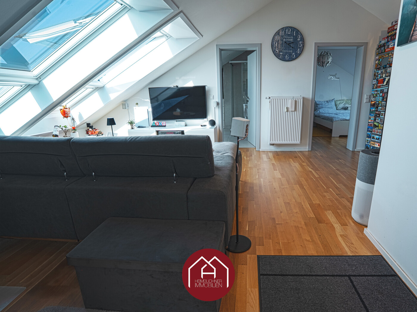 Blick in die Wohnung