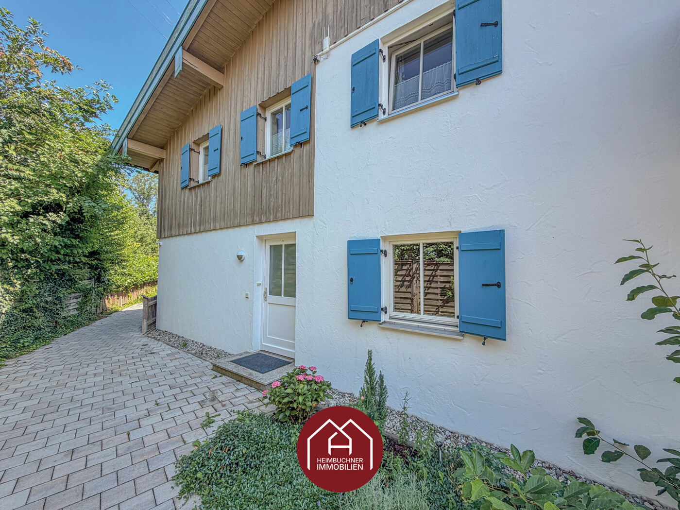 Außenanischt Haustür Wohnung