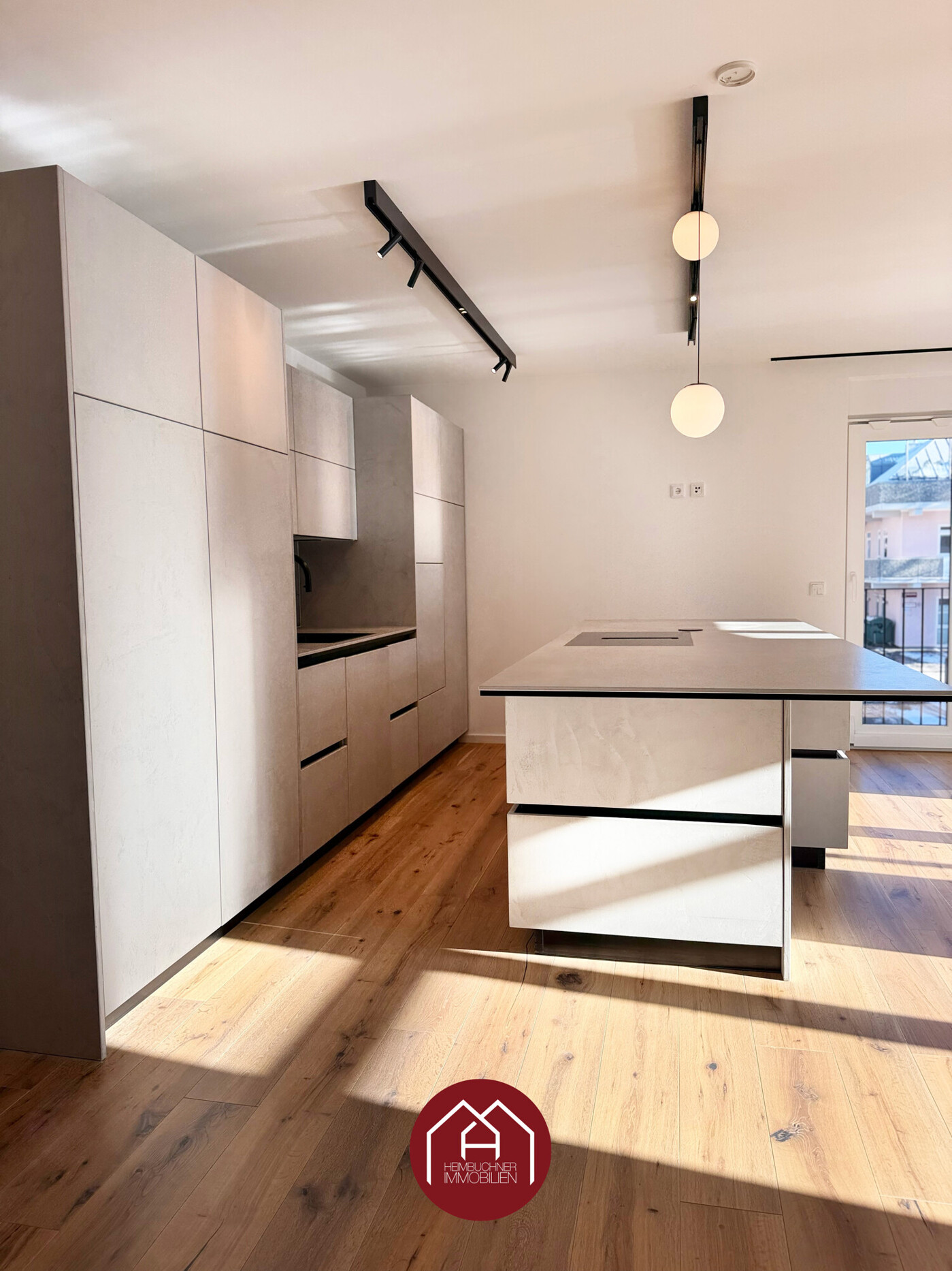 Küche Seitenansicht