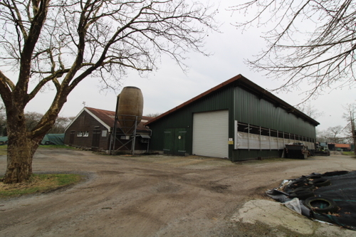 Boxenlaufstall (Vorderansicht)