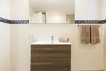 Waschplatz im Badezimmer