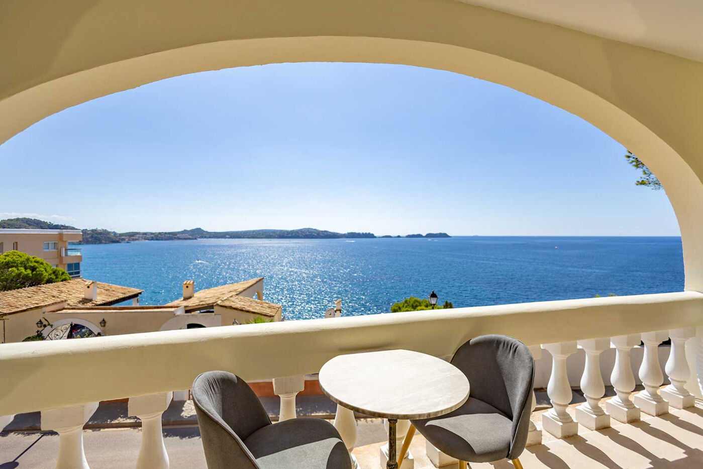 Terrasse mit Meerblick