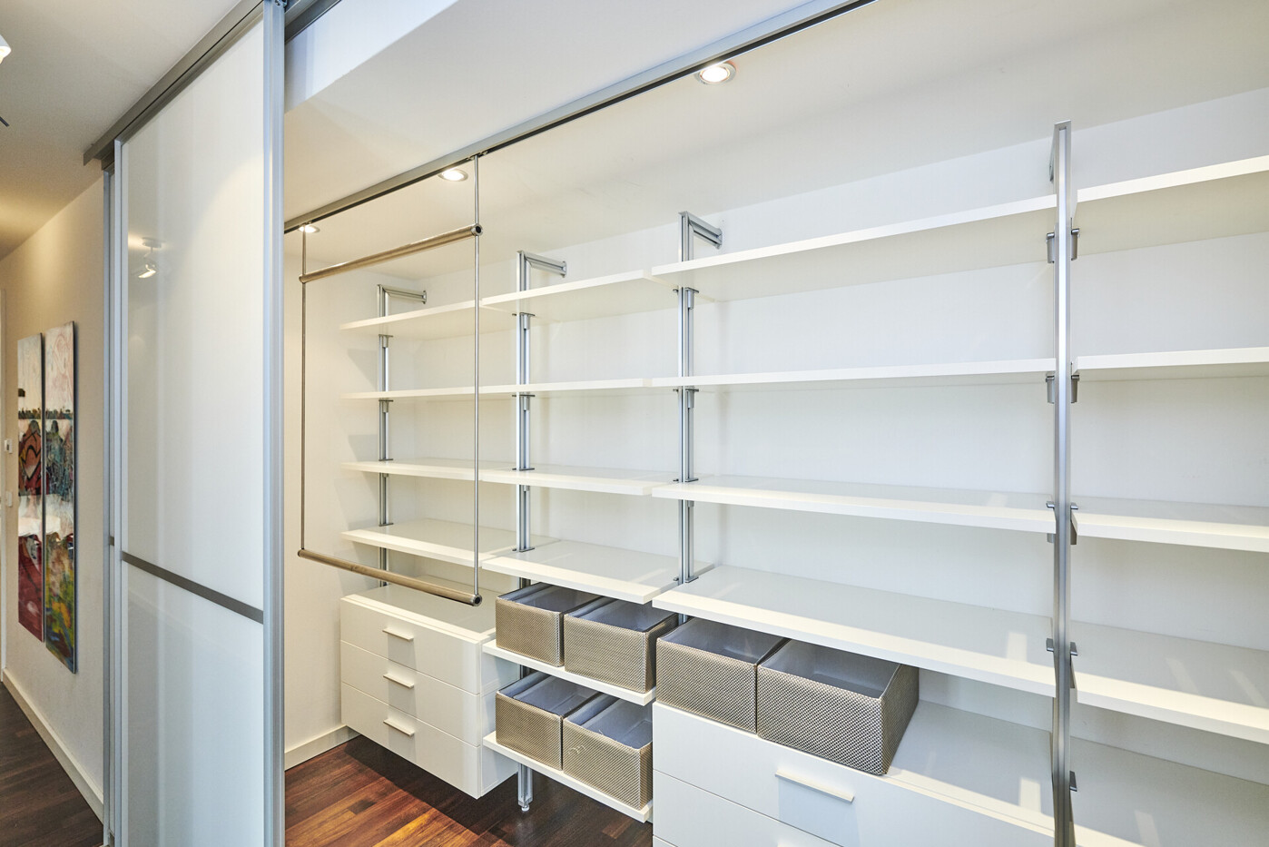 Walk-in Kleiderschrank