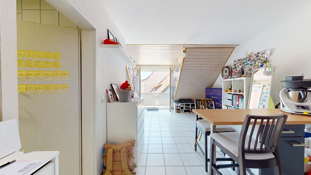 Blick in die Wohnung