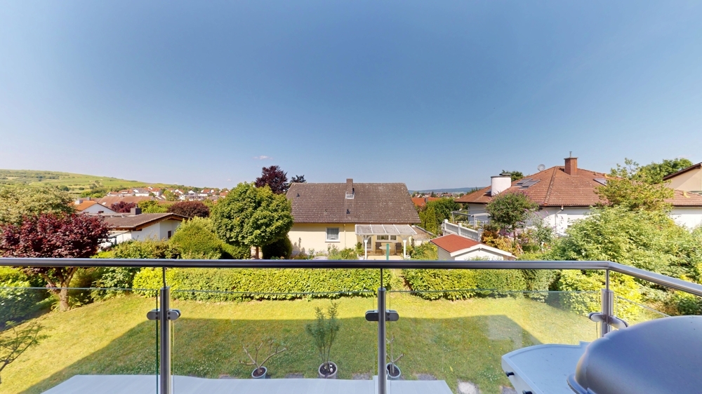 Whg. 3-Blick vom Balkon