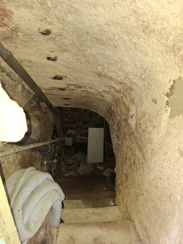Blick in den Keller