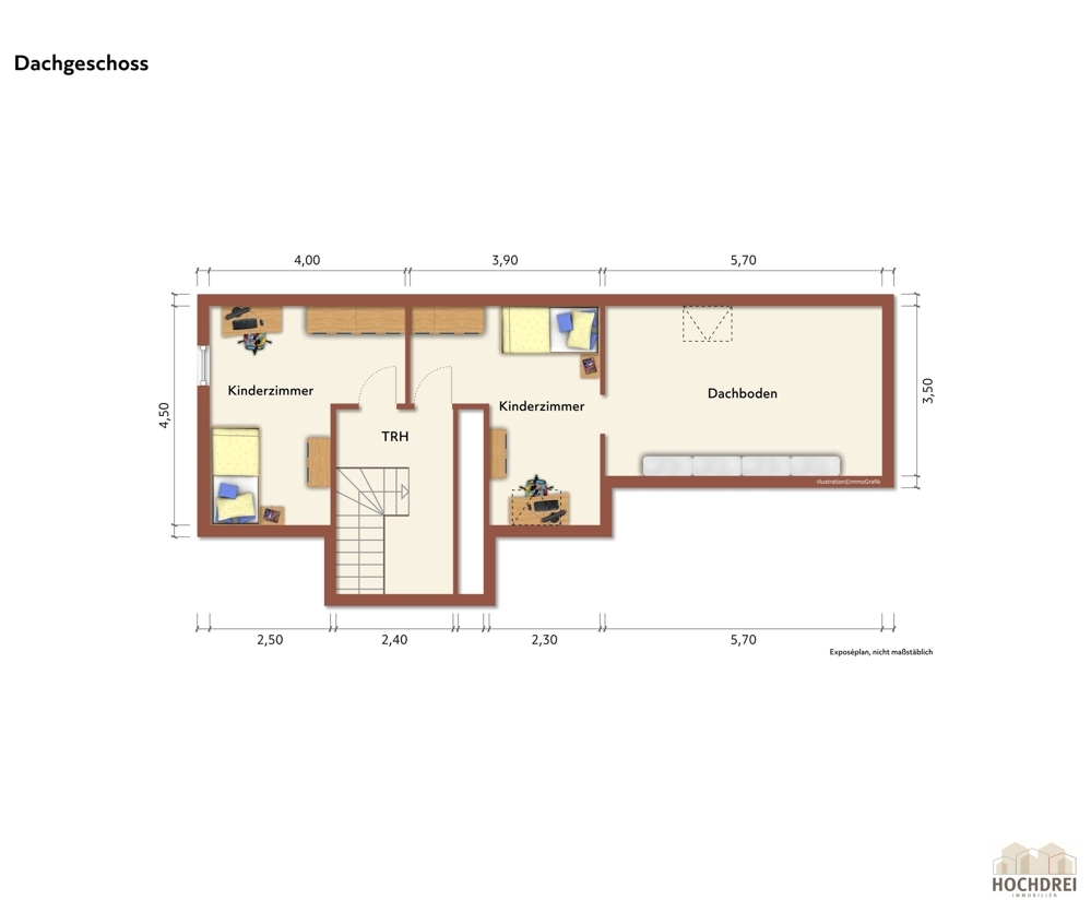 Grundriss Dachgeschoss