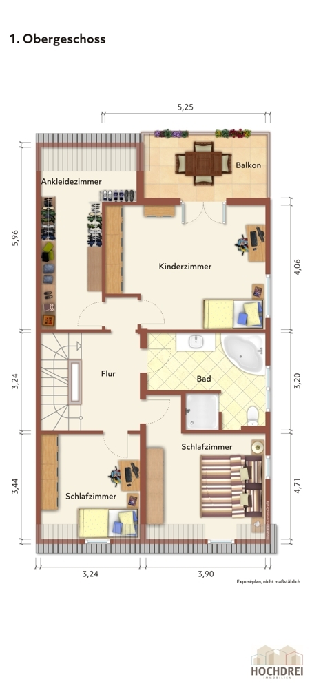 Grundriss 1.OG