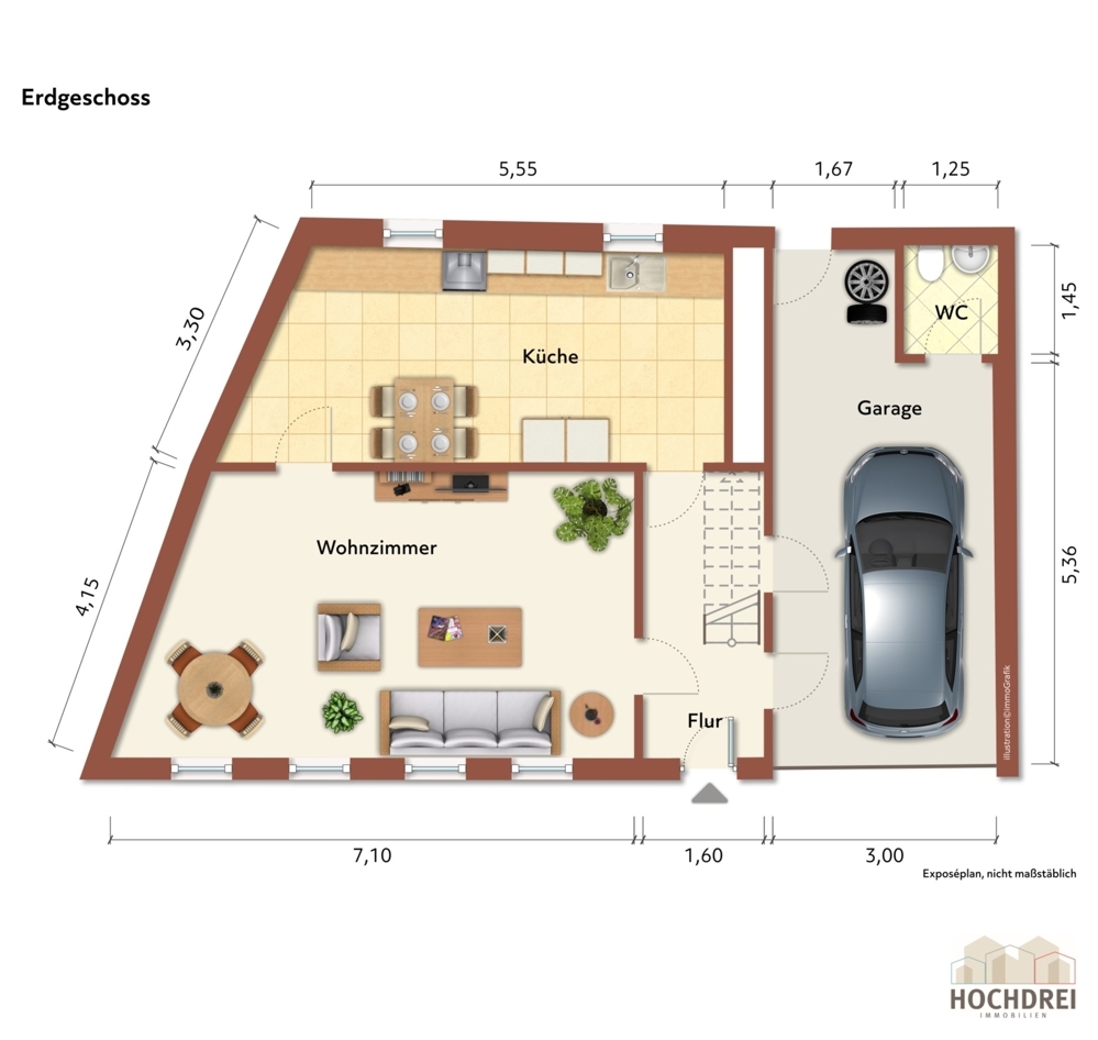 Grundriss EG