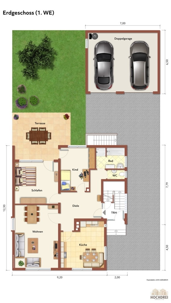 Grundriss EG