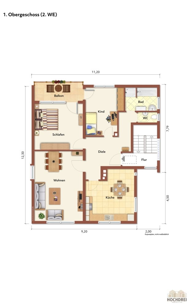 Grundriss 1.OG